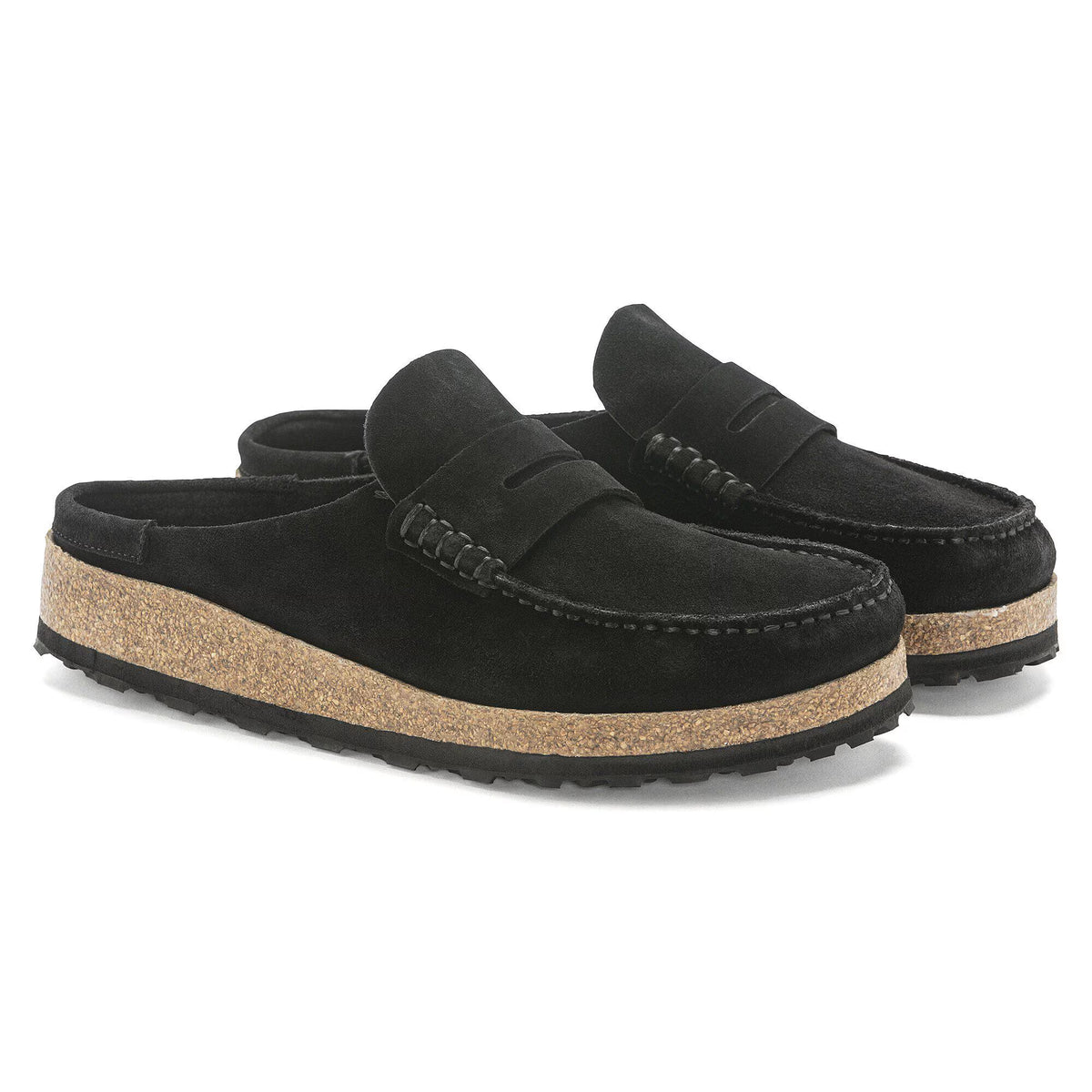 Birkenstock Élégante Naples Suède - Black