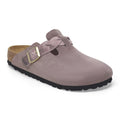 Birkenstock Élégante Boston Braided Suède - Faded Purple