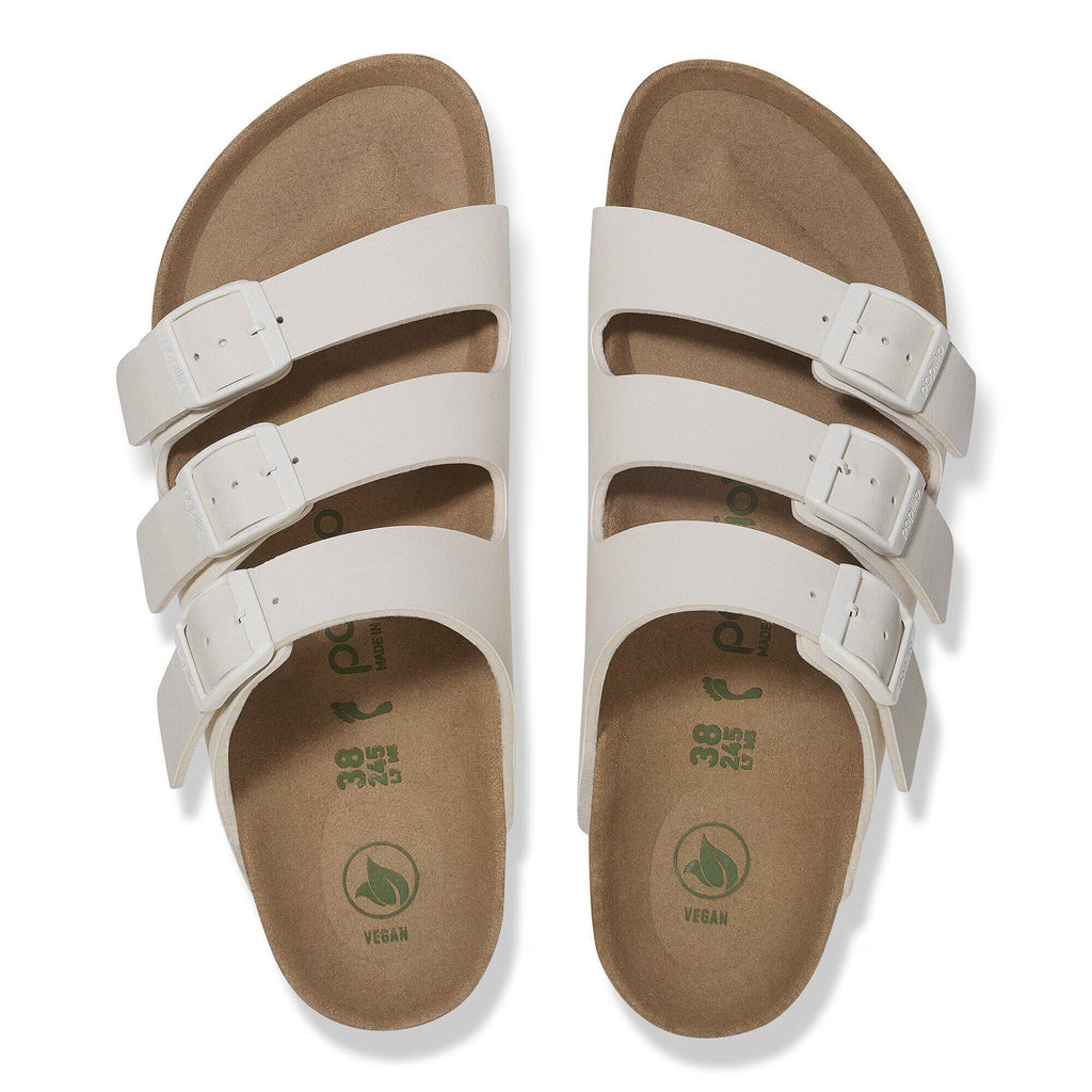Birkenstock Iconique Florida Flex Platform Birko-Flor - Eggshell