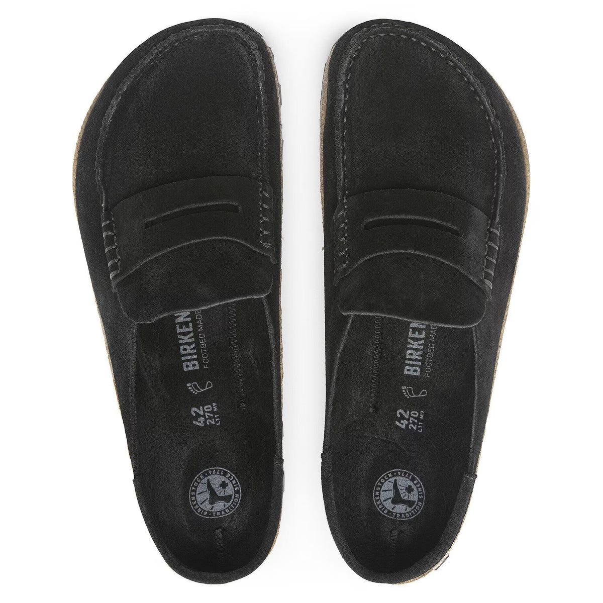 Birkenstock Élégante Naples Suède - Black