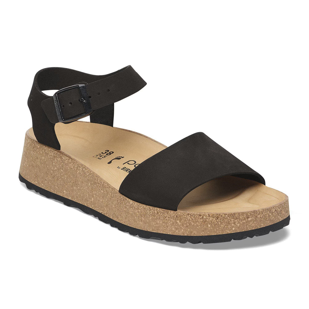 Birkenstock Raffinée Glenda Cuir nubuck - Black