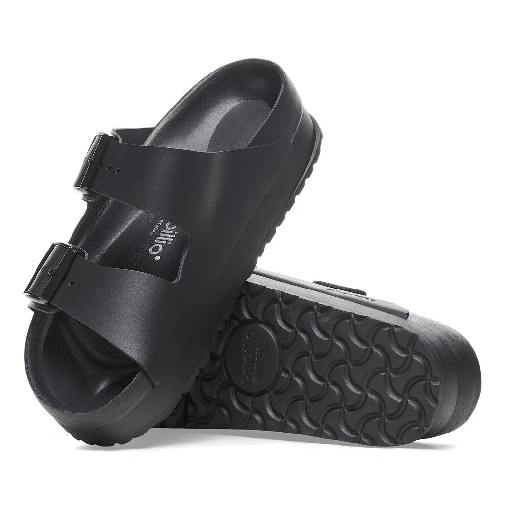 Birkenstock Raffinée Arizona PAP Flex Platform Cuir naturel - Black