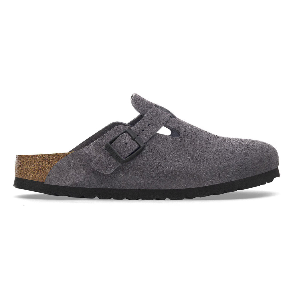 Birkenstock Élégante Boston Suède - Velvet grey