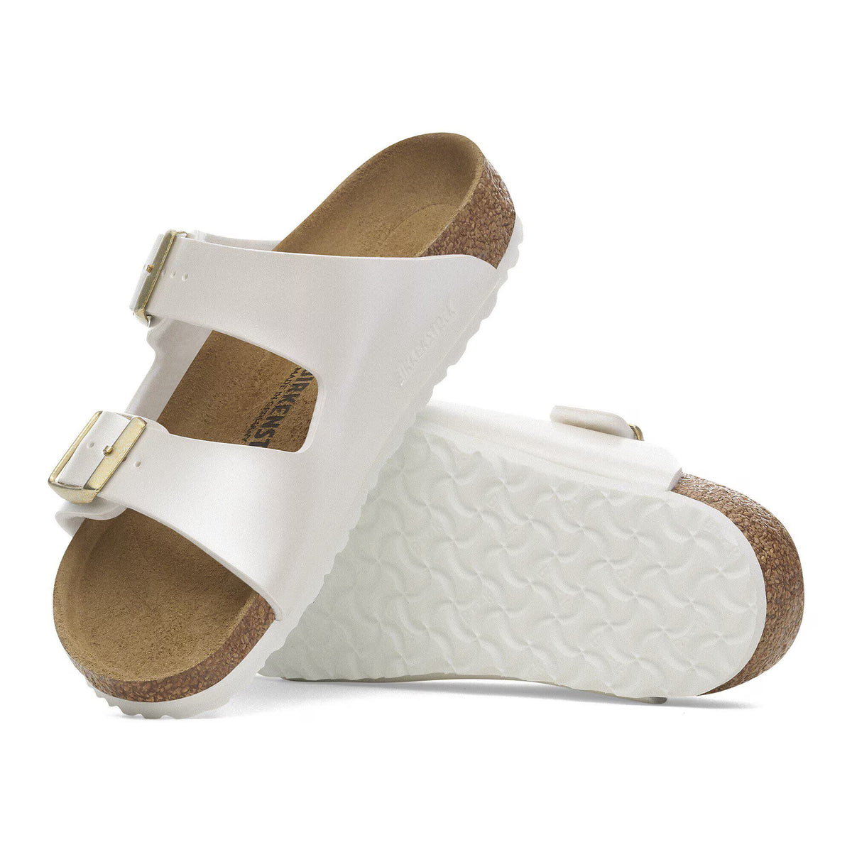 Birkenstock Enfant Arizona Kids Birko-Flor - Electric Metallic Pearl