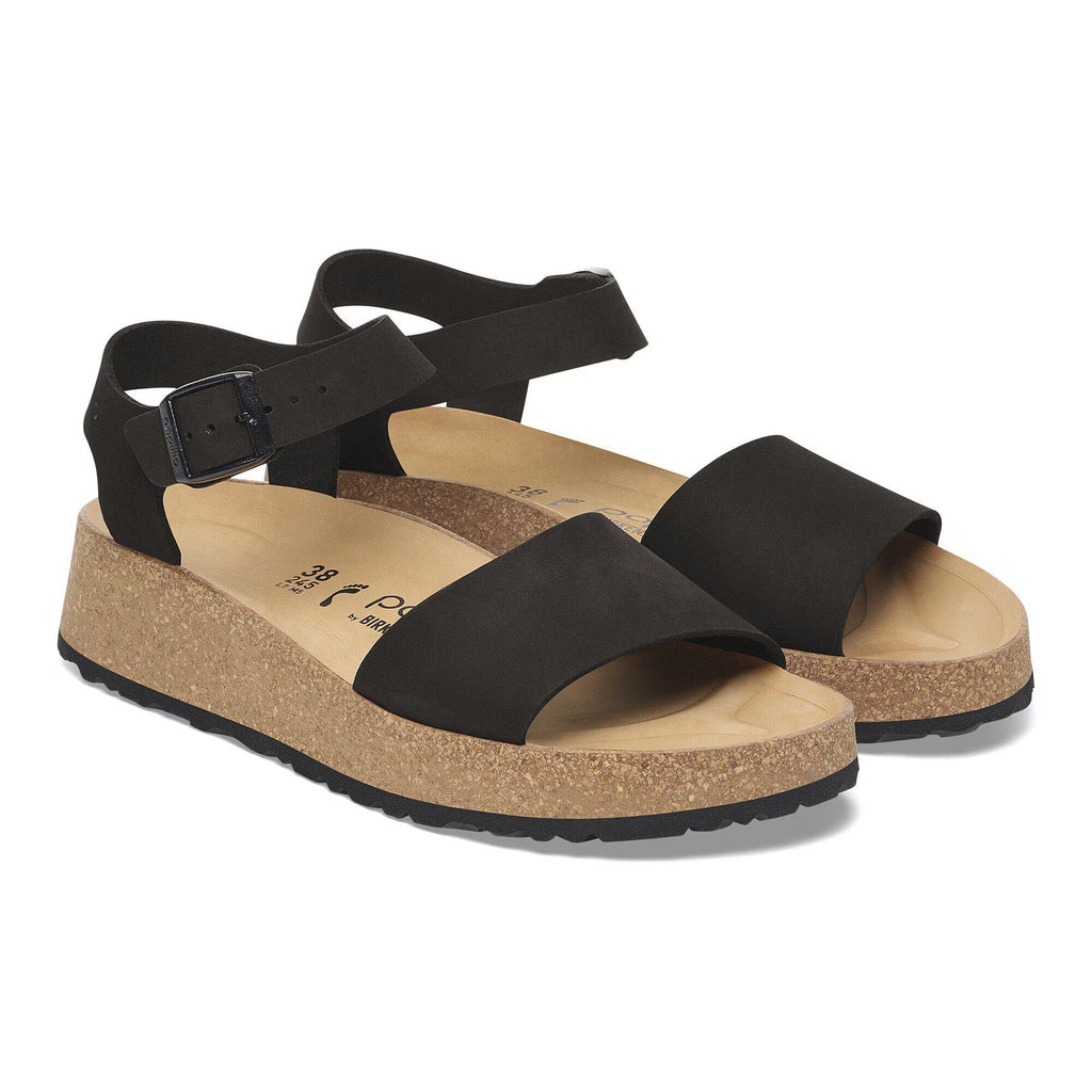 Birkenstock Raffinée Glenda Cuir nubuck - Black