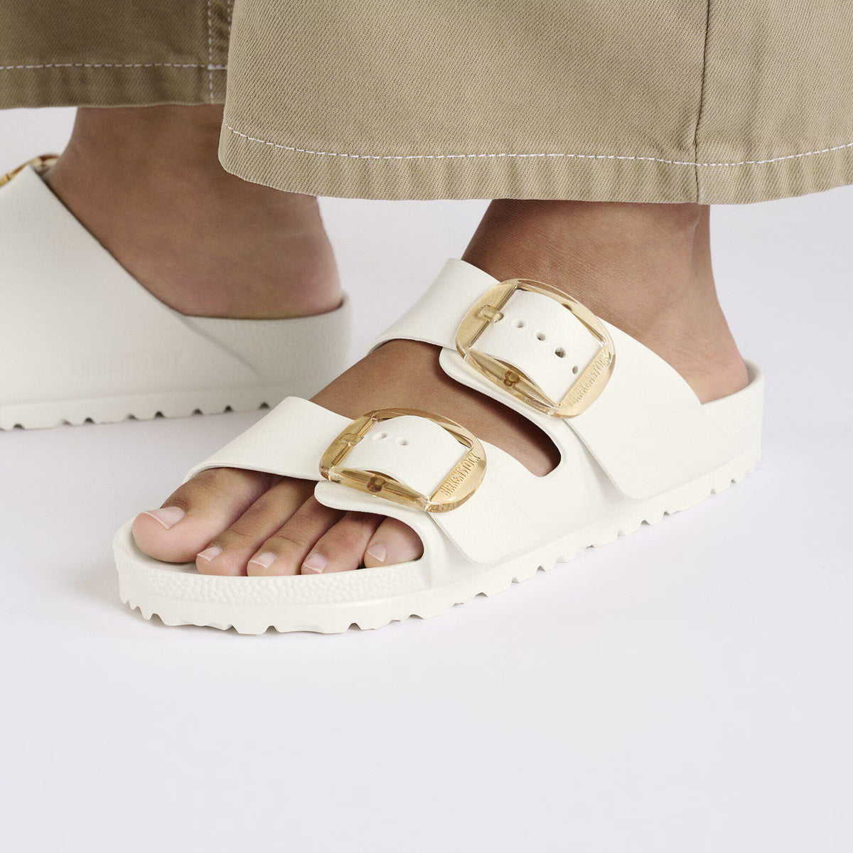 Birkenstock Légère Arizona Big Buckle EVA - Eggshell