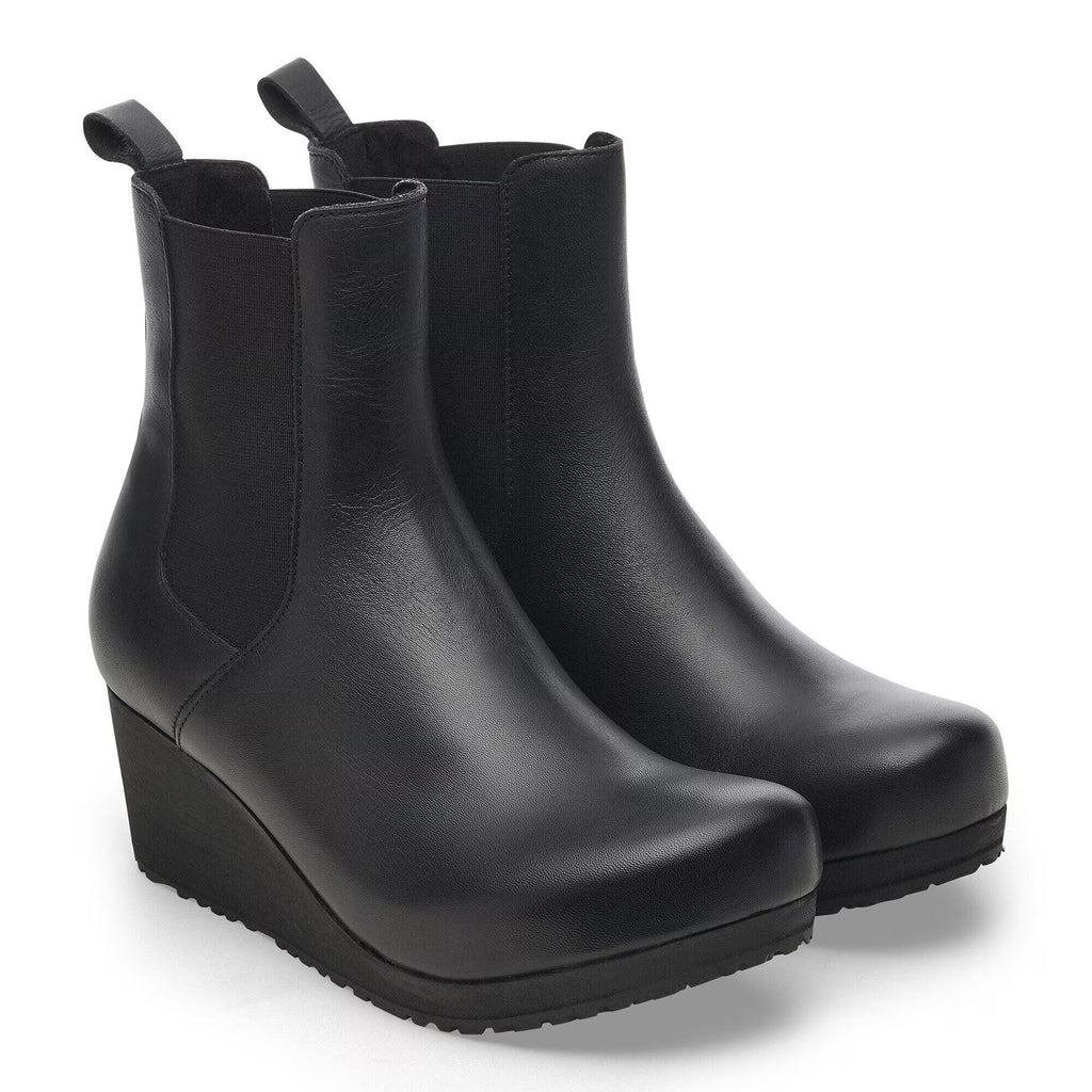 Birkenstock Raffinée Ebba Slip On Cuir naturel - Black/Black