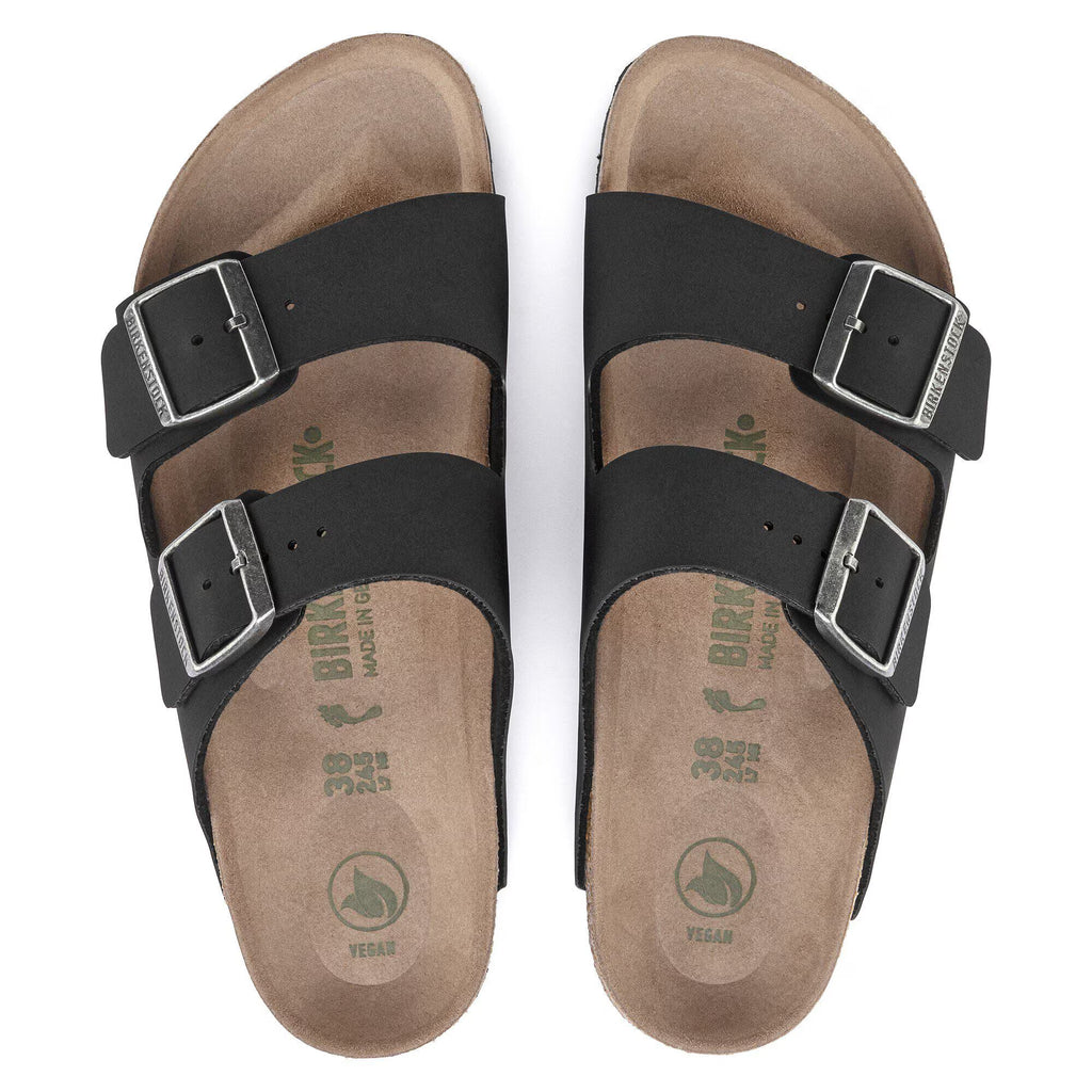 Birkenstock Iconique Arizona vegan Birko-Flor Nubuck - Black