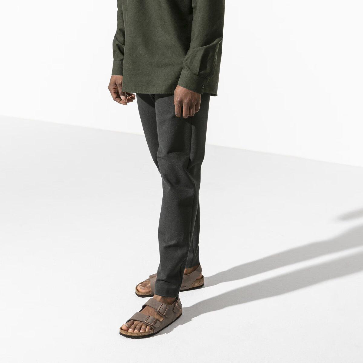 Birkenstock Iconique Milano Birko-Flor Nubuck - Mocha
