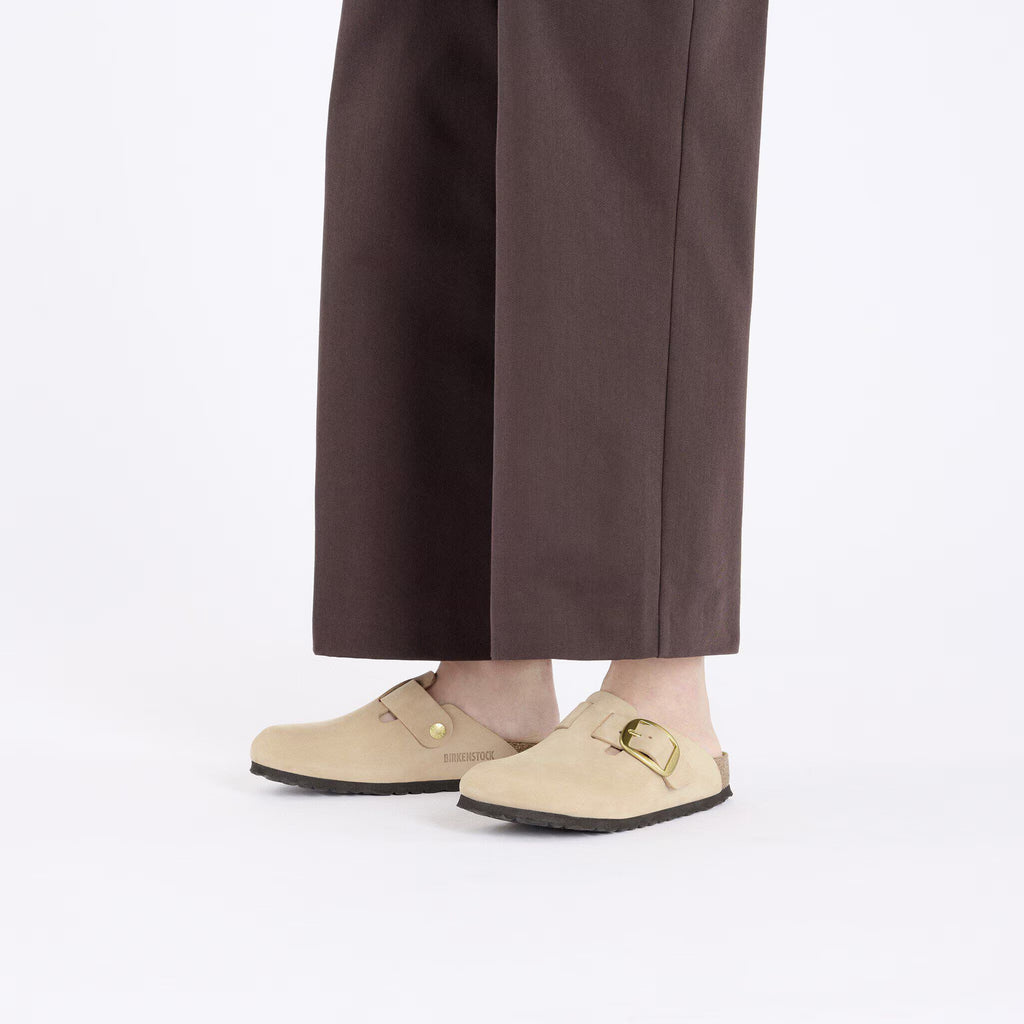 Birkenstock Raffinée Boston Big Buckle Cuir nubuck - Sandcastle