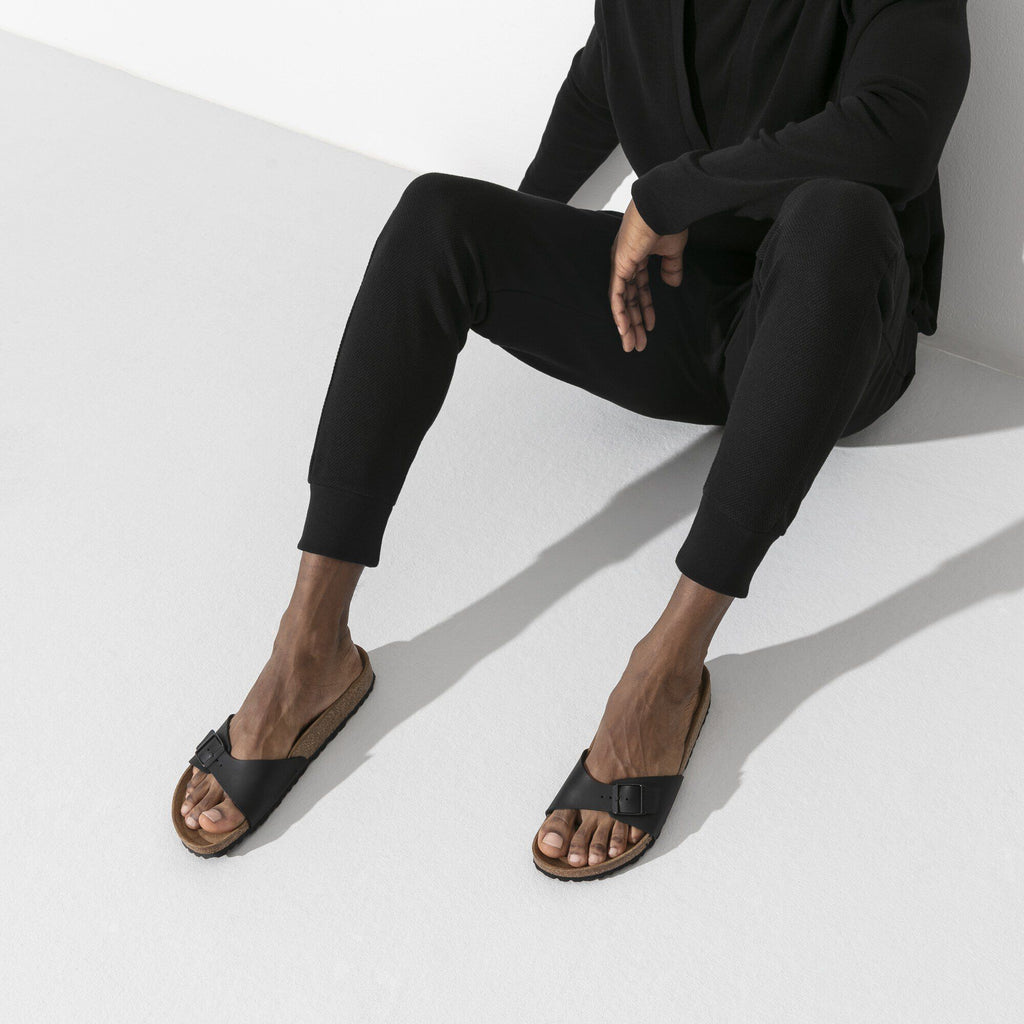 Birkenstock Iconique Madrid Birko-Flor - Black