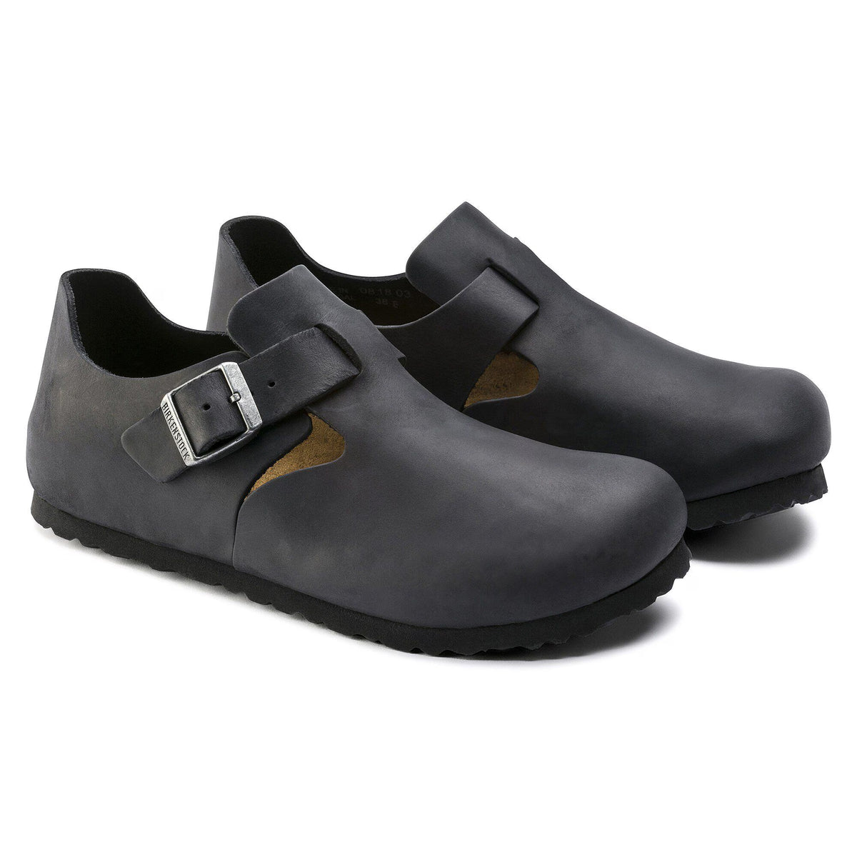 Birkenstock Raffinée London Cuir huilé - Black
