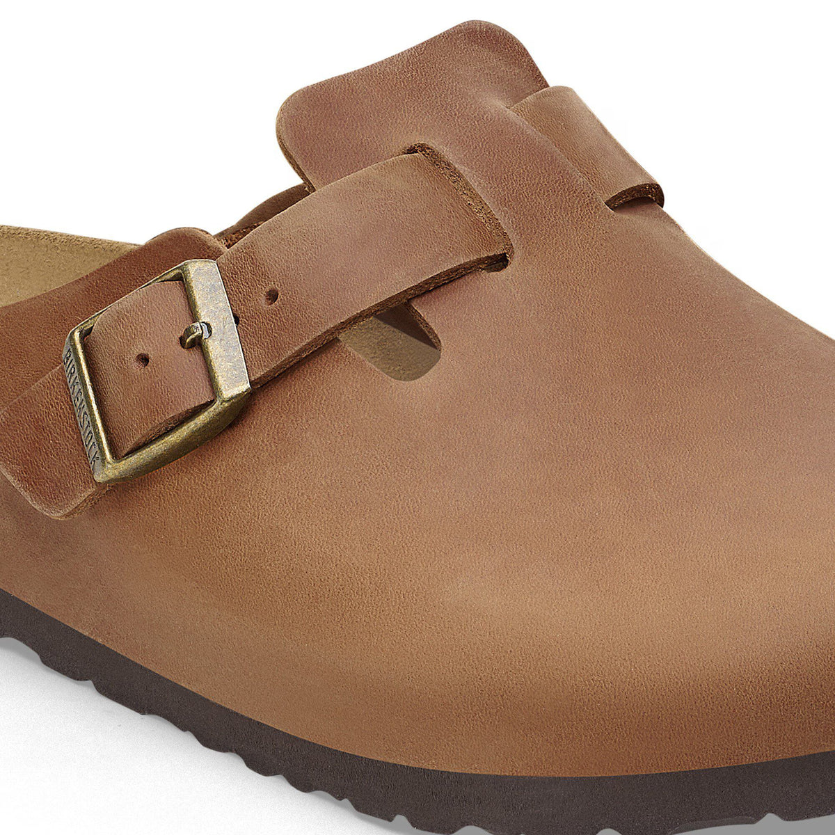 Birkenstock Raffinée Boston Cuir huilé - Cognac