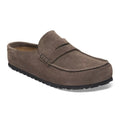Birkenstock Élégante Naples Wrapped Suède - Concrete Gray
