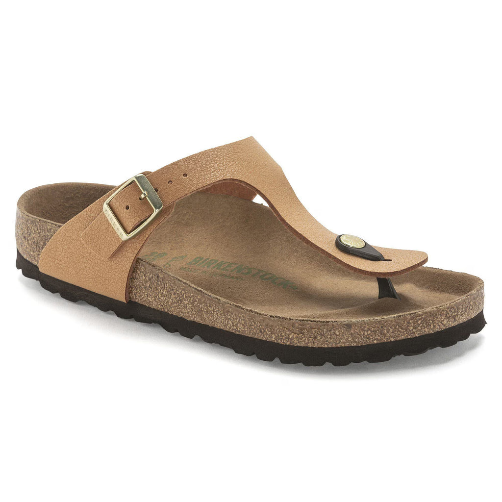 Birkenstock Iconique Gizeh vegan Birko-Flor Nubuck - Pecan