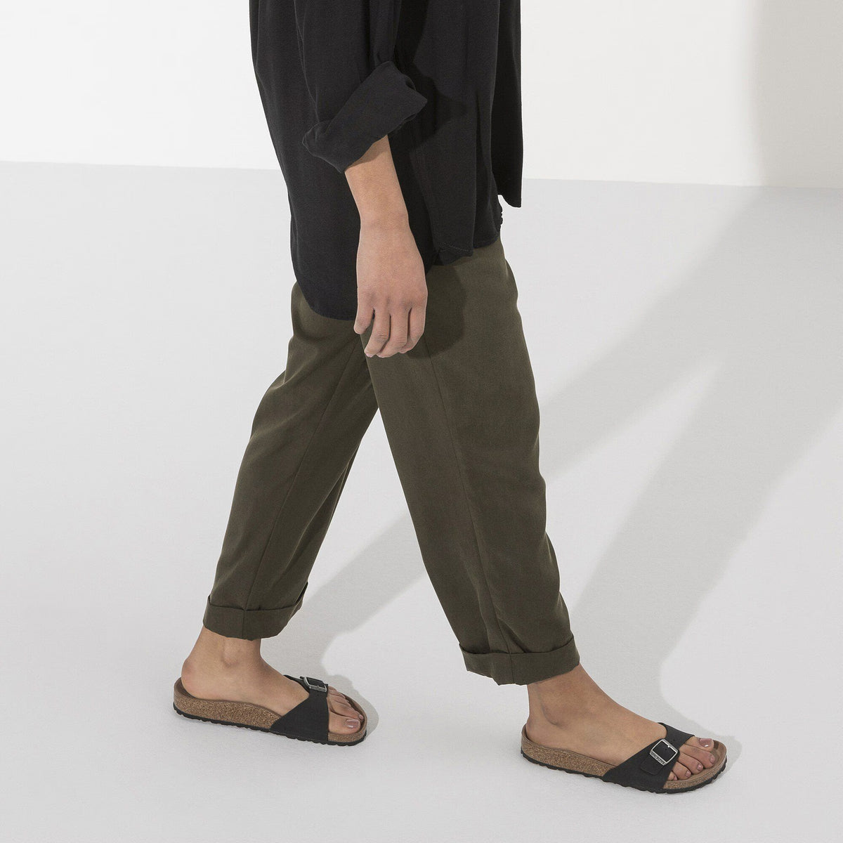 Birkenstock Iconique Madrid vegan Birko-Flor Nubuck - Black
