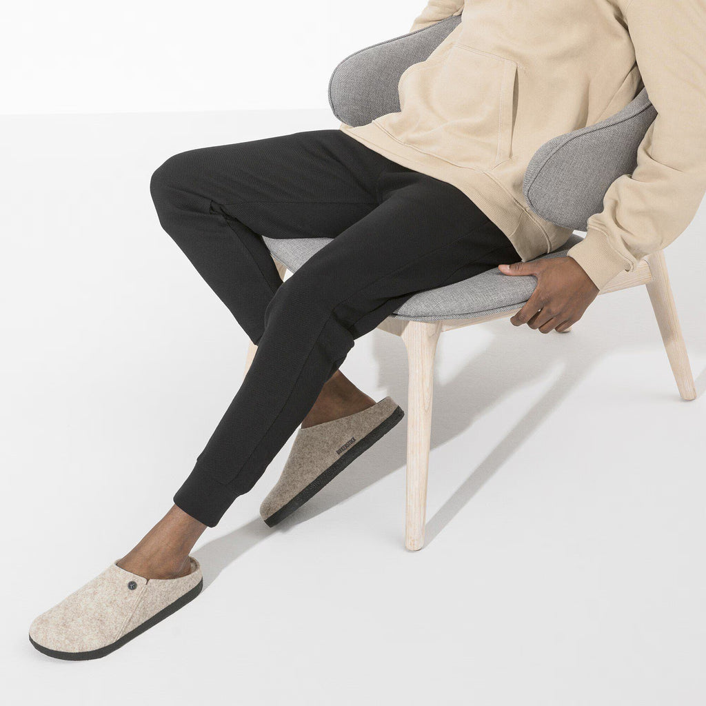 Birkenstock Iconique Zermatt en fourrure d'agneau Feutre de laine - Eggnog