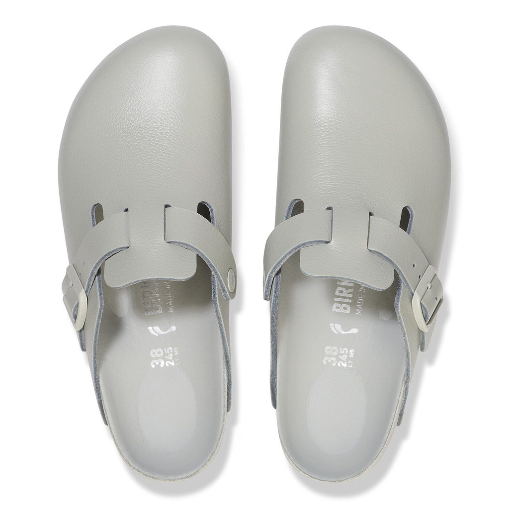 Birkenstock Raffinée Boston Cuir naturel - Mineral Gray