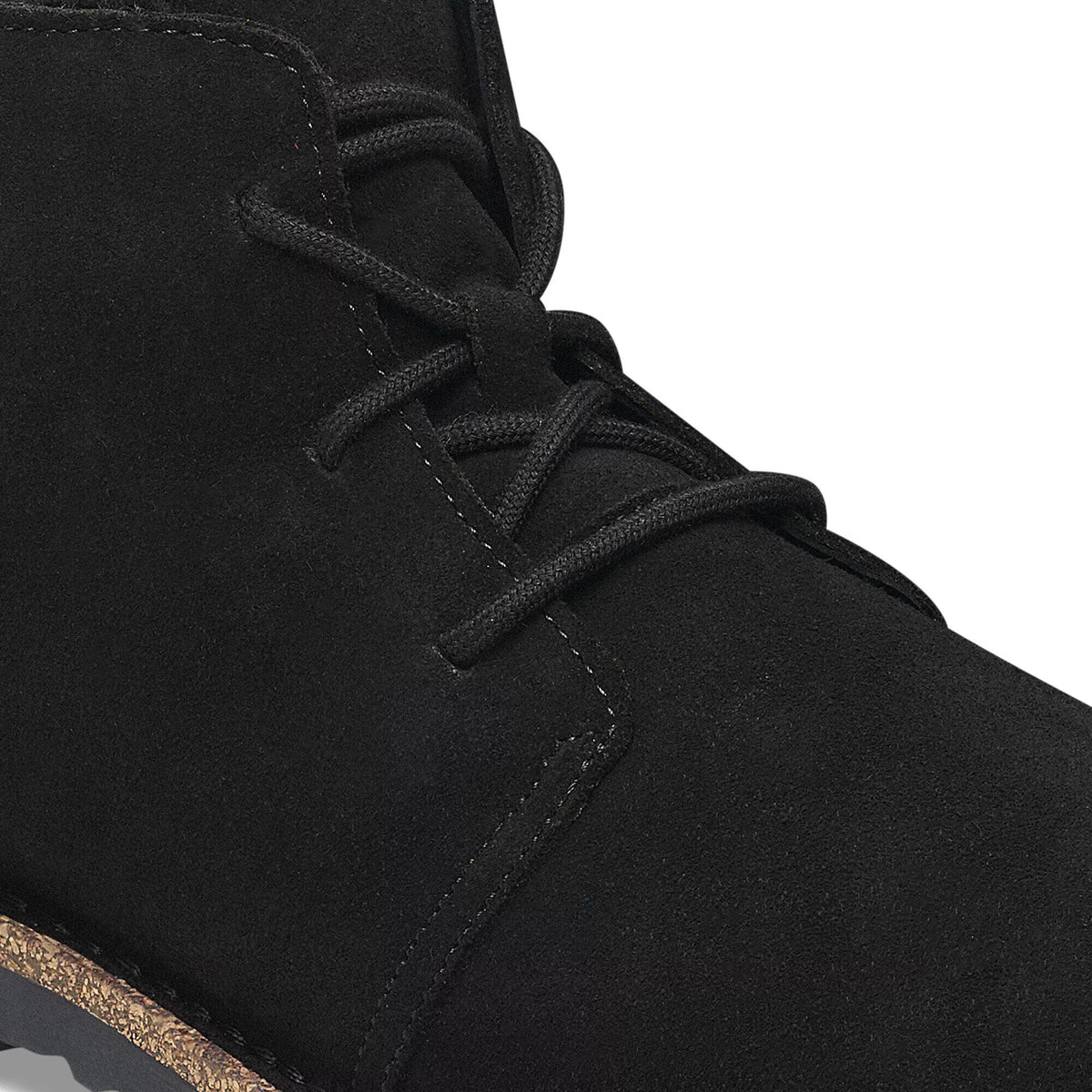 Birkenstock Élégante Uppsala Mid Shearling Suède - Black