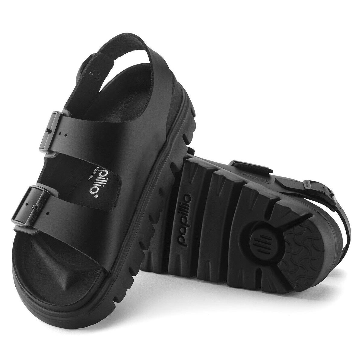 Birkenstock Raffinée Milano Chunky Cuir naturel - Black