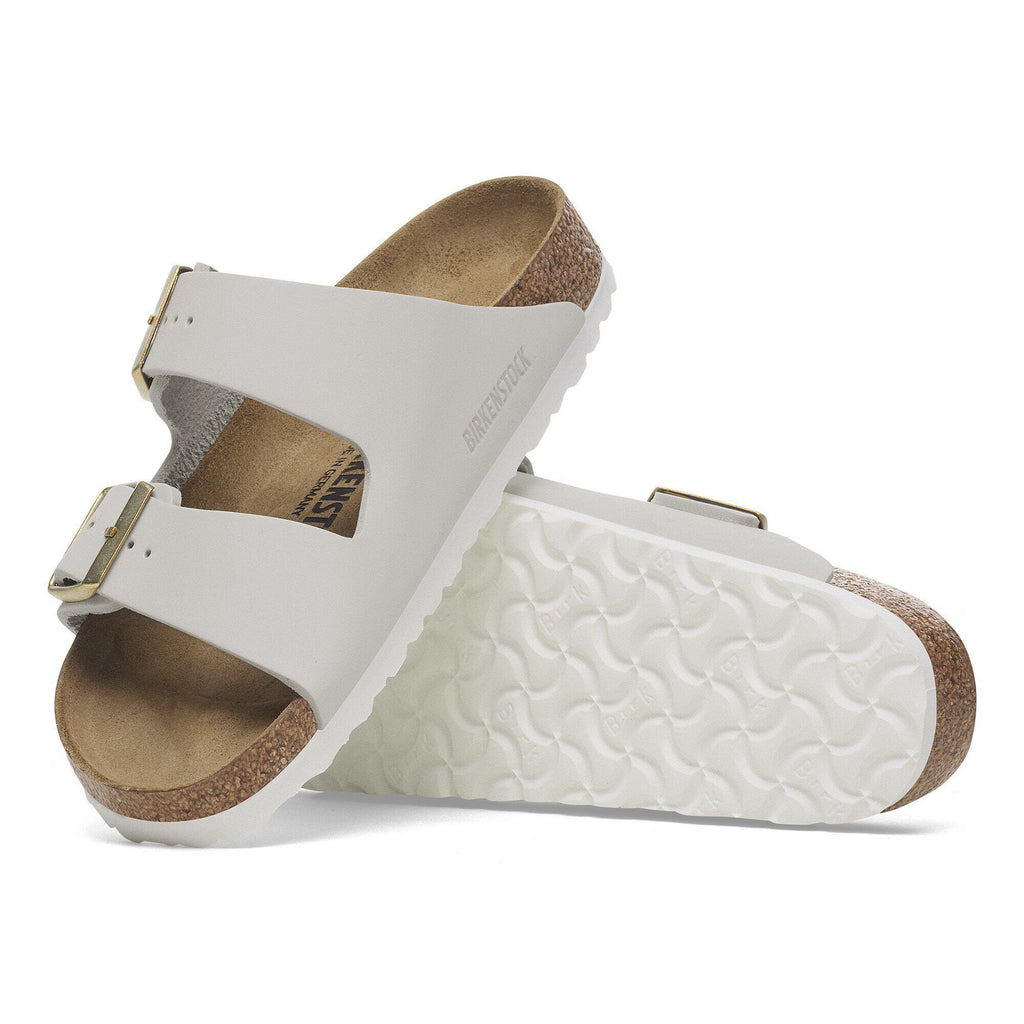 Birkenstock Raffinée Arizona Cuir nubuck - Antique White