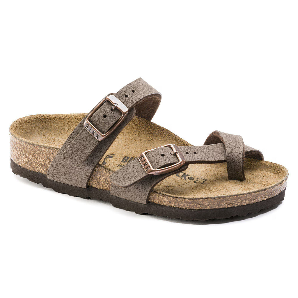 Birkenstock Enfant Mayari Kids Birko-Flor Nubuck - Mocha