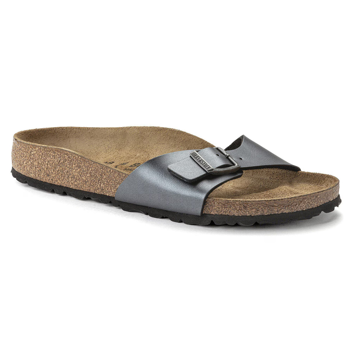 Birkenstock Iconique Madrid Birko-Flor - Metallic Black