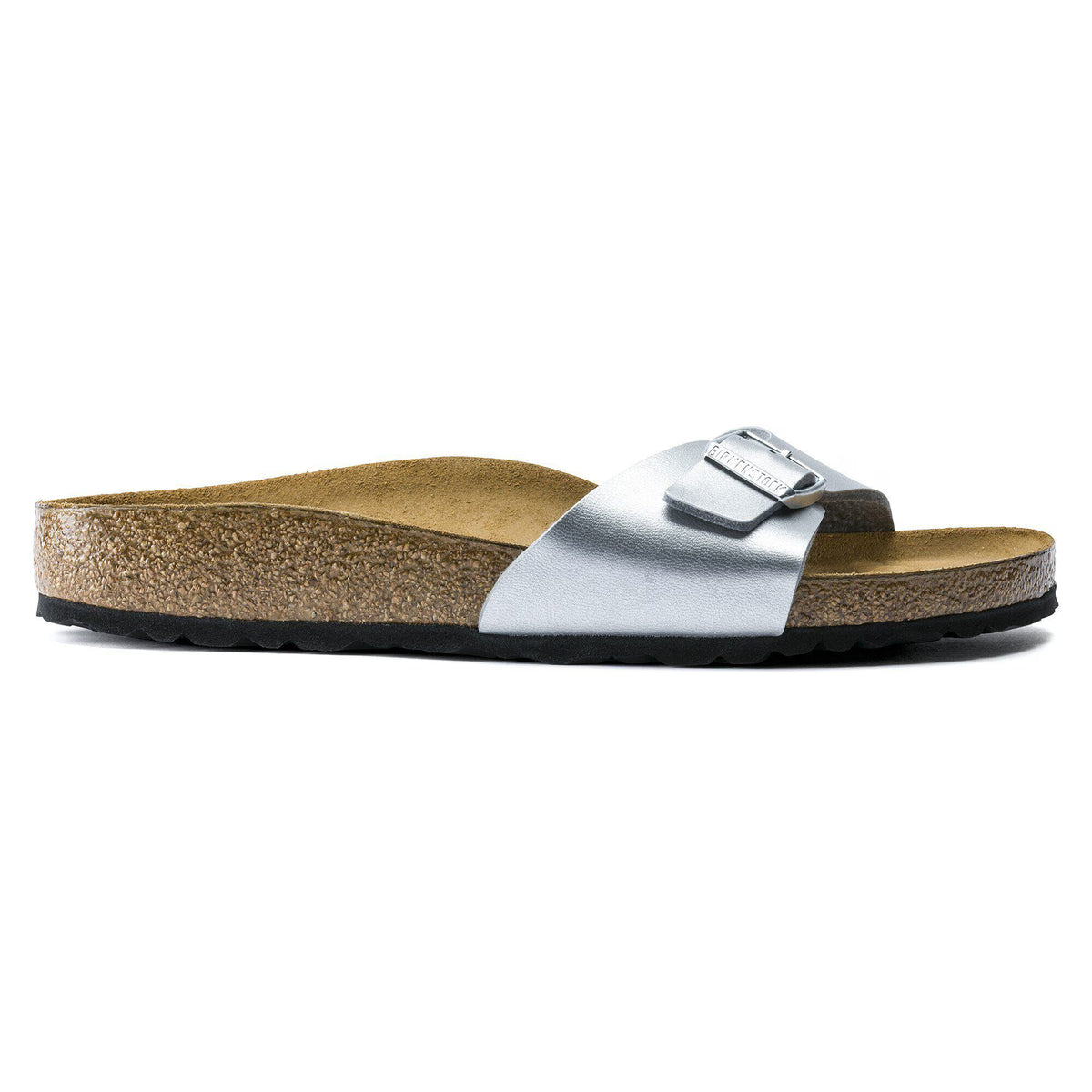 Birkenstock Iconique Madrid Birko-Flor - Silver