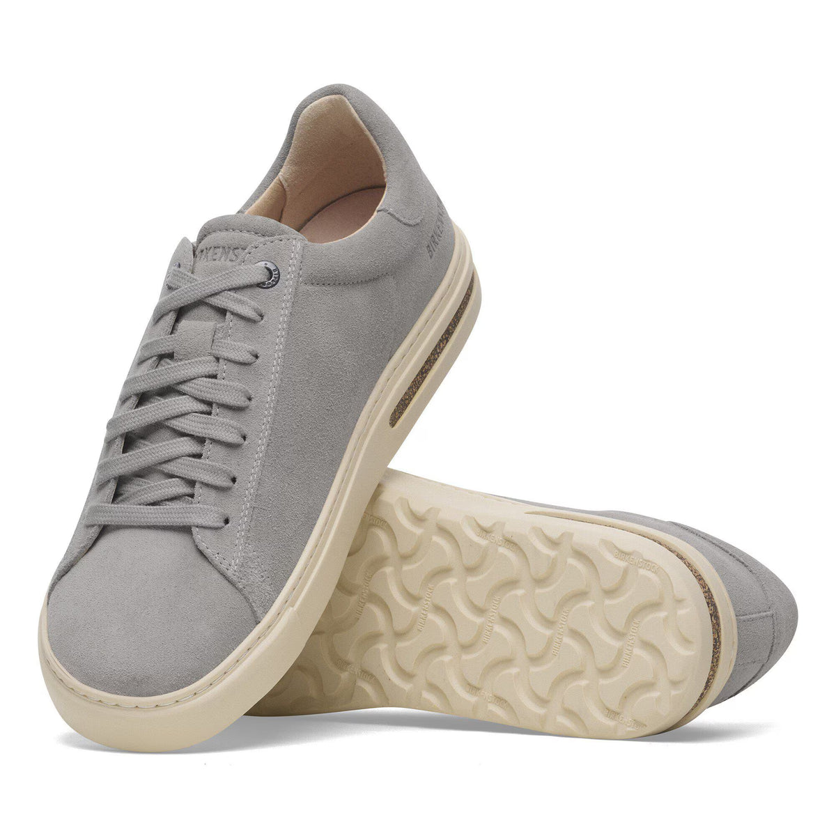 Birkenstock Élégante Bend Low Suède - Stone Coin