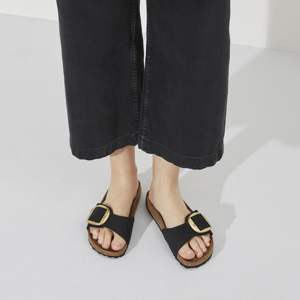 Birkenstock Raffinée Madrid Big Buckle Cuir nubuck - Black