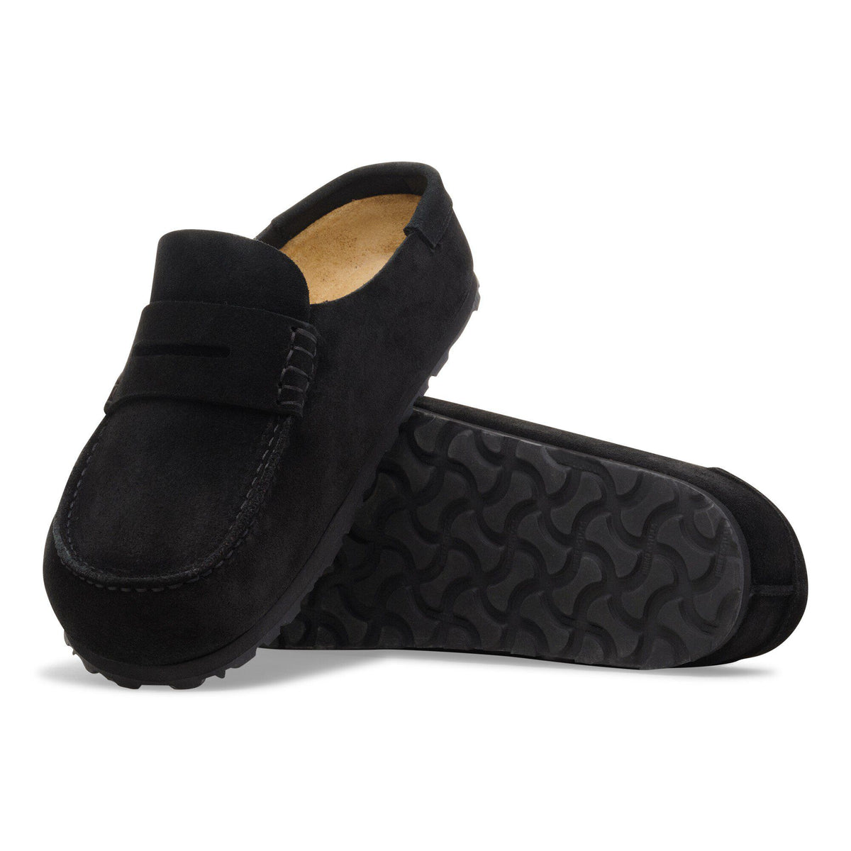 Birkenstock Élégante Naples Wrapped Suède - Black