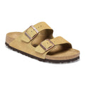 Birkenstock Élégante Arizona Suède - Latte Cream