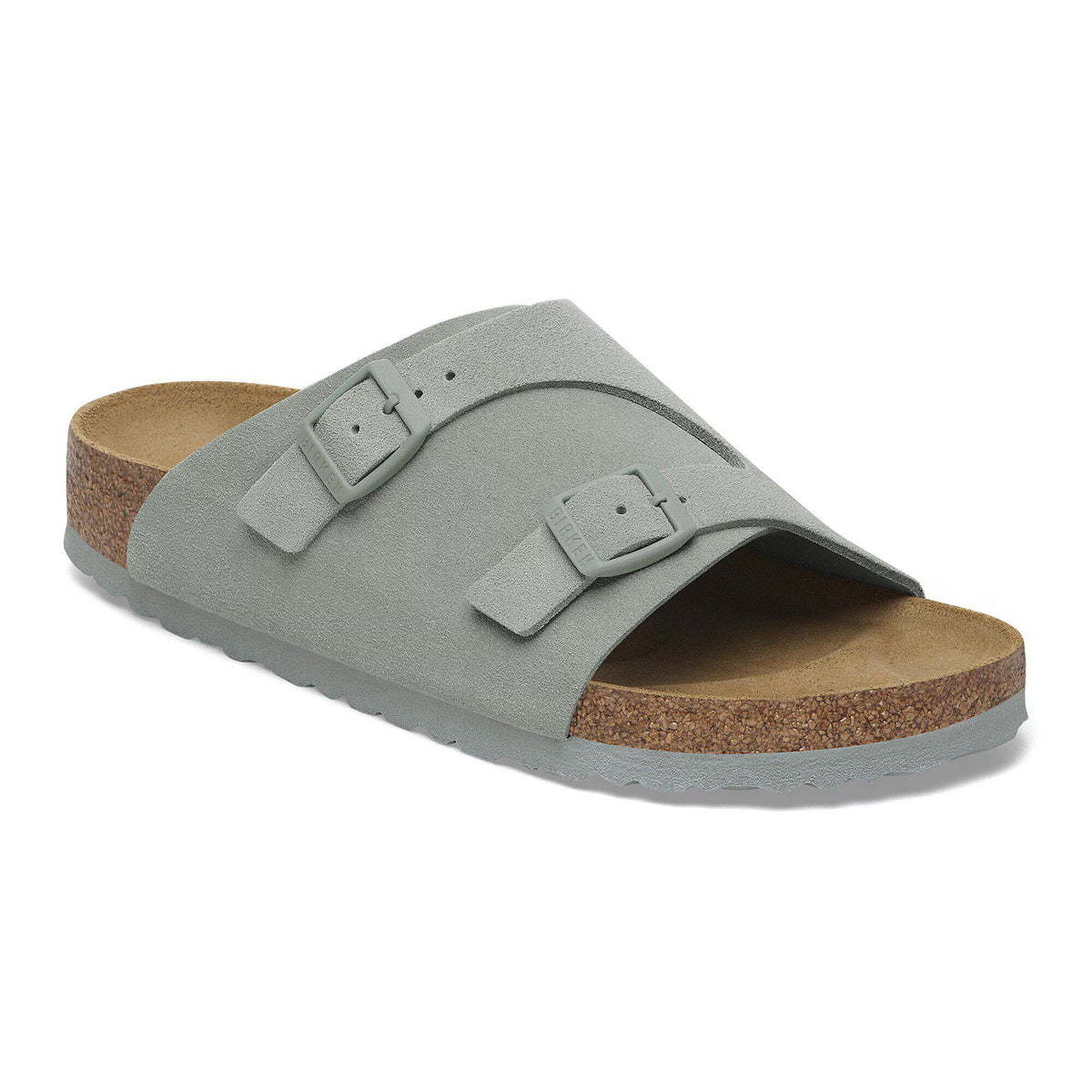 Birkenstock Élégante Zürich Suède - Pure Sage